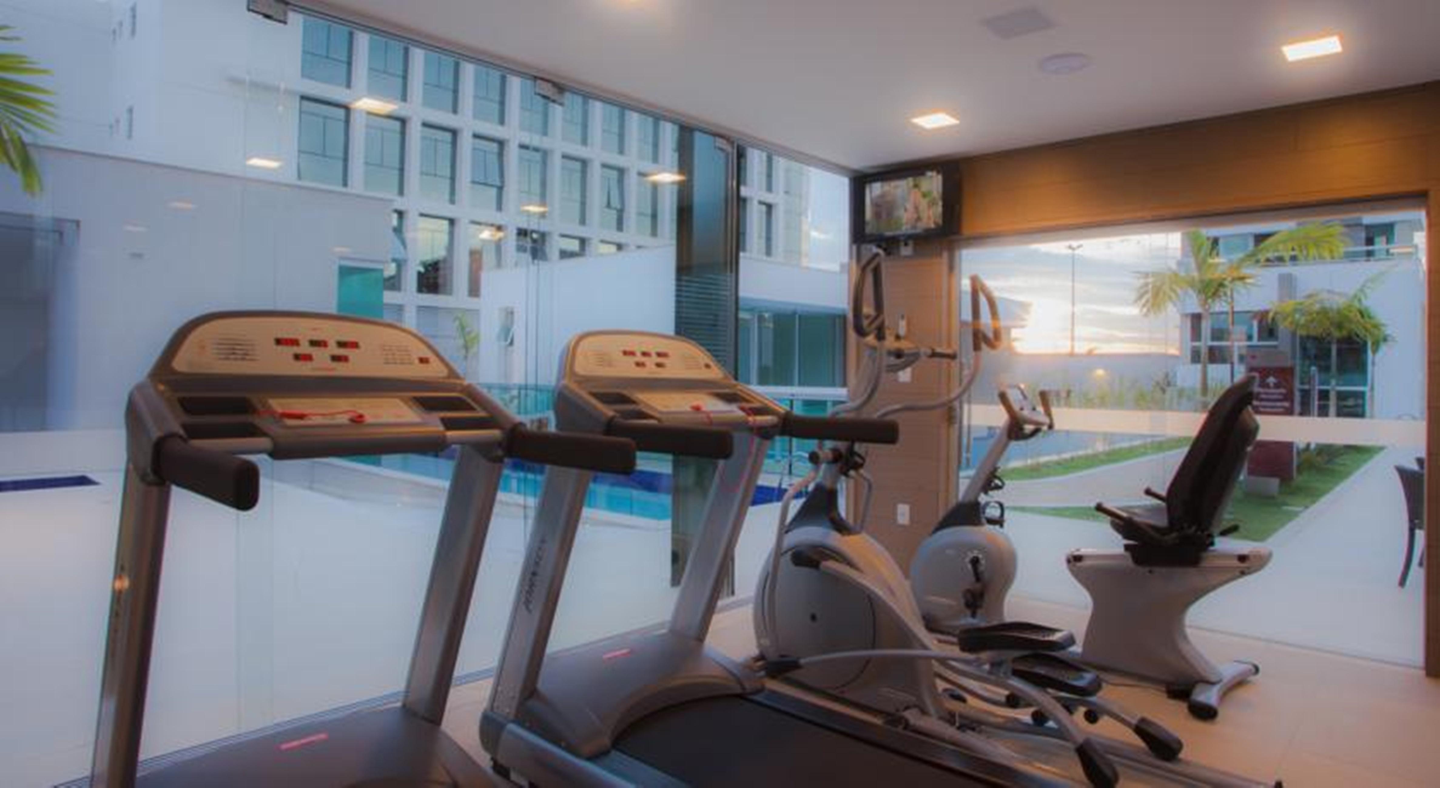 Jade Hotel Brasilia Candangolandia Buitenkant foto The gym at the hotel
