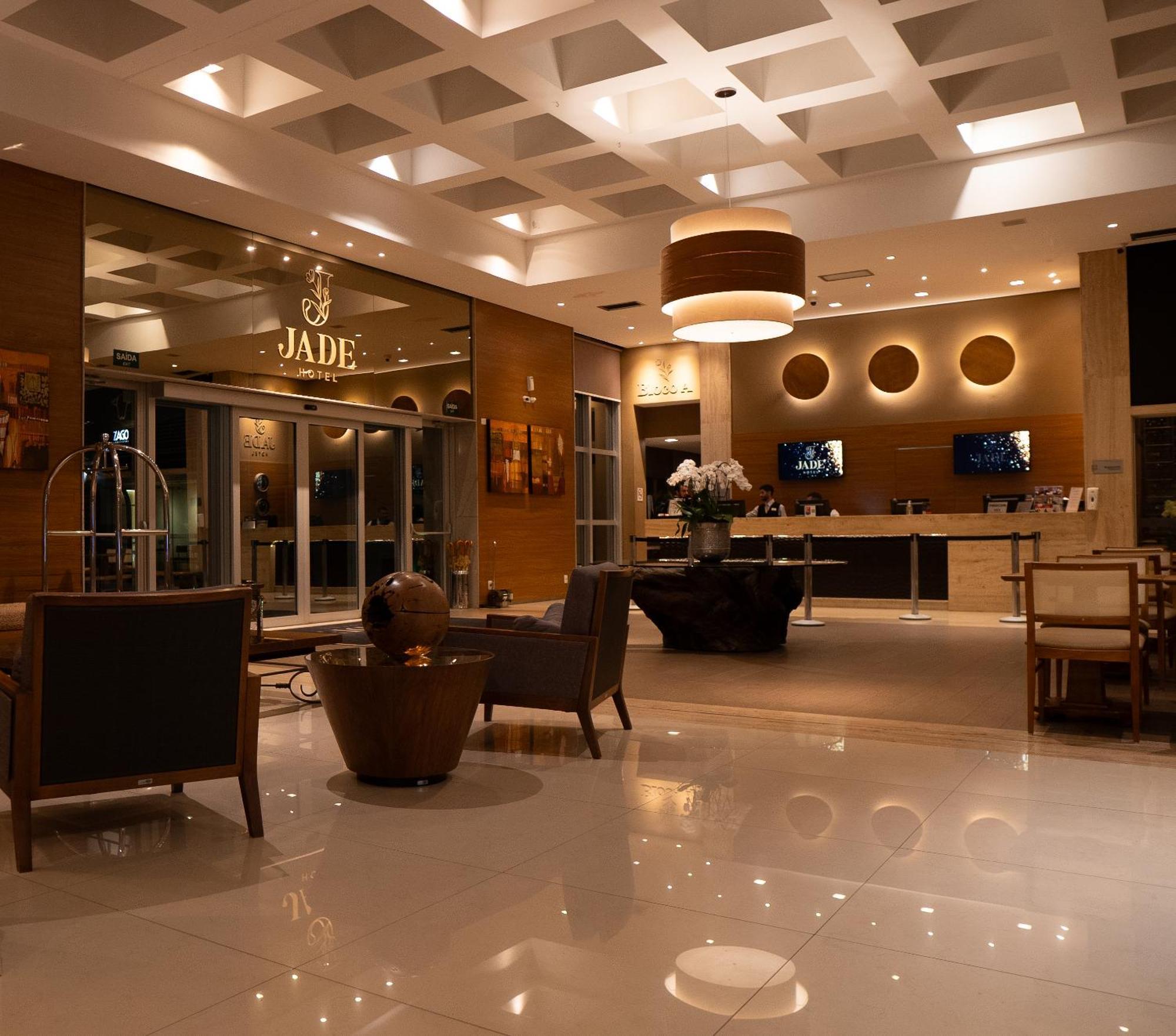 Jade Hotel Brasilia Candangolandia Buitenkant foto Lobby