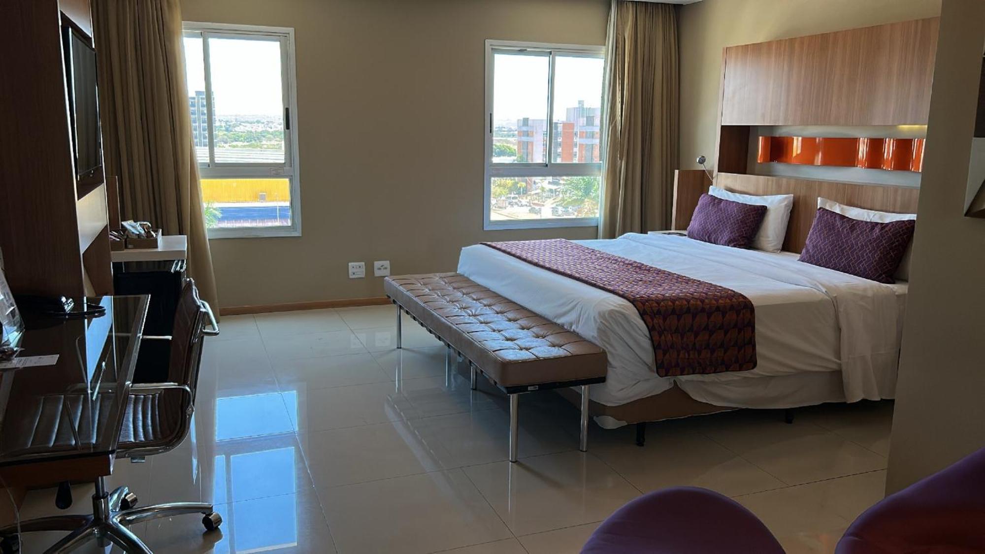Jade Hotel Brasilia Candangolandia Buitenkant foto A bedroom at the hotel