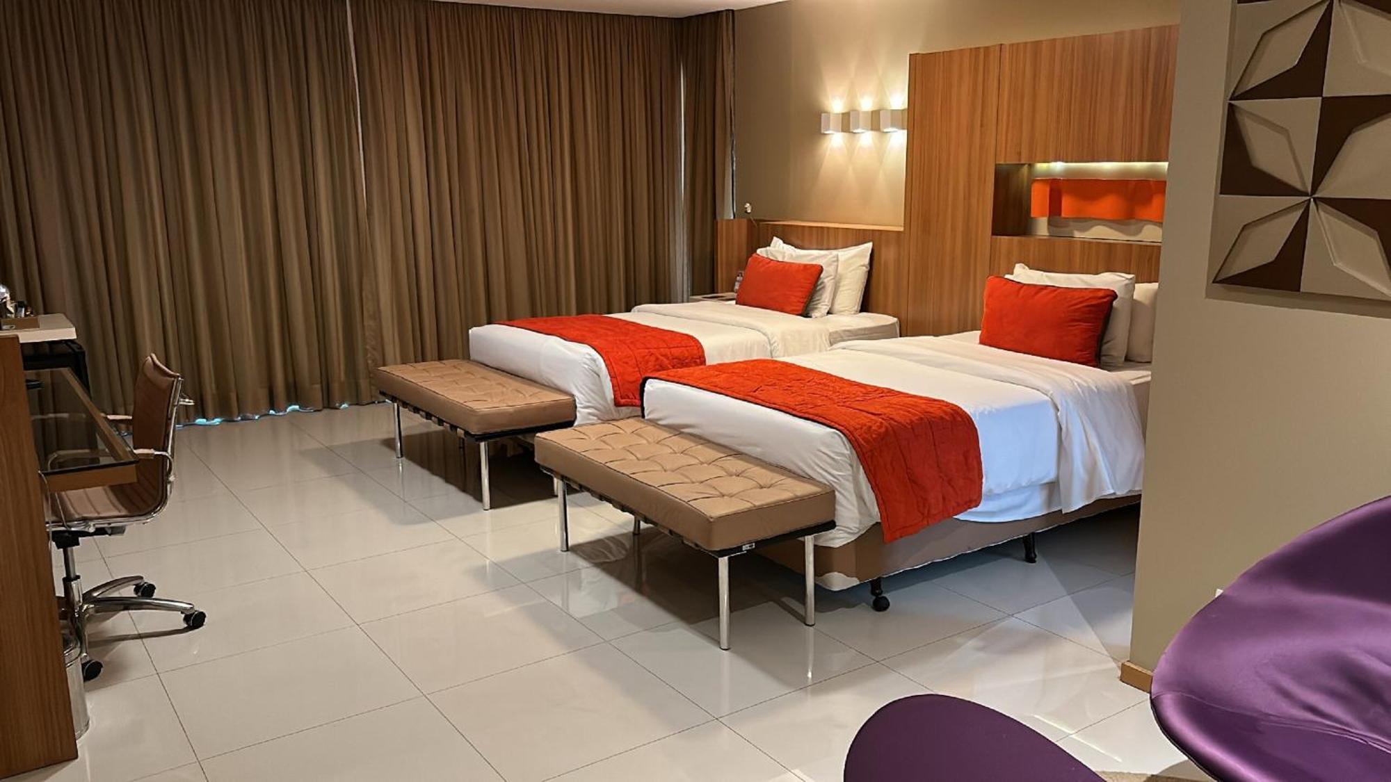 Jade Hotel Brasilia Candangolandia Buitenkant foto A room at the hotel